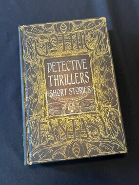 Gothic Fantasy Detective Thrillers Short Stories Flame Tree Hardcover Book